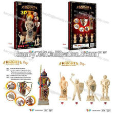 The Master Licensee of Disney in China:DIY wooden knight for painting